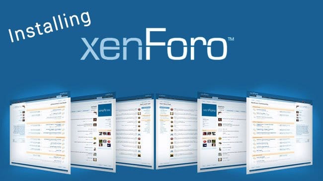 Secure XenForo Installation procedure with screenshots